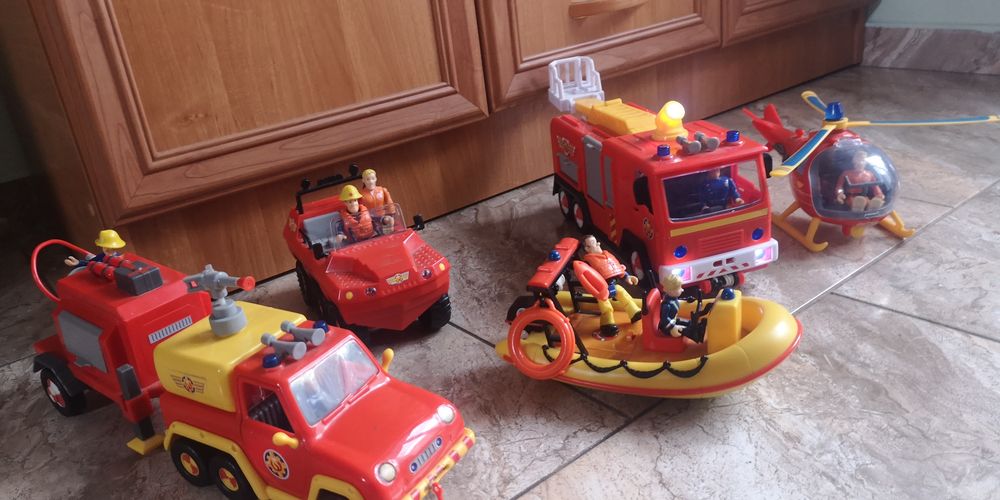 STRAŻAK SAM zestaw oryginalnych zabawek