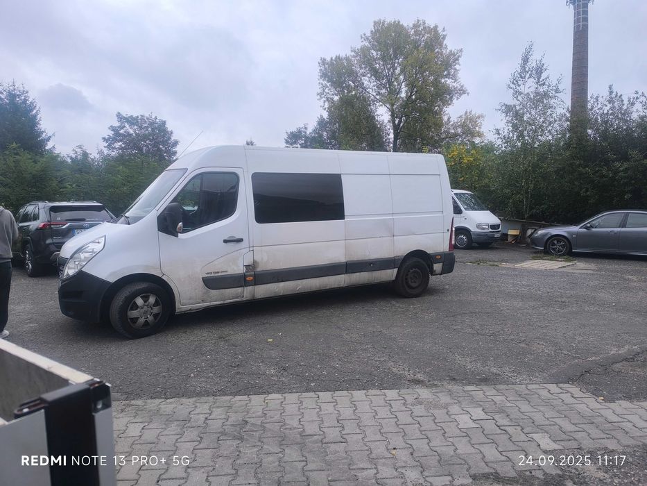 Renault Master l3h2 Klima Brygadówka 7 osób