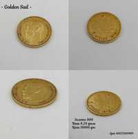 Монета з червоного золота 900*