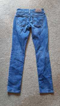 Spodnie dżinsy/jeans damskie XS 25/32 Levi's