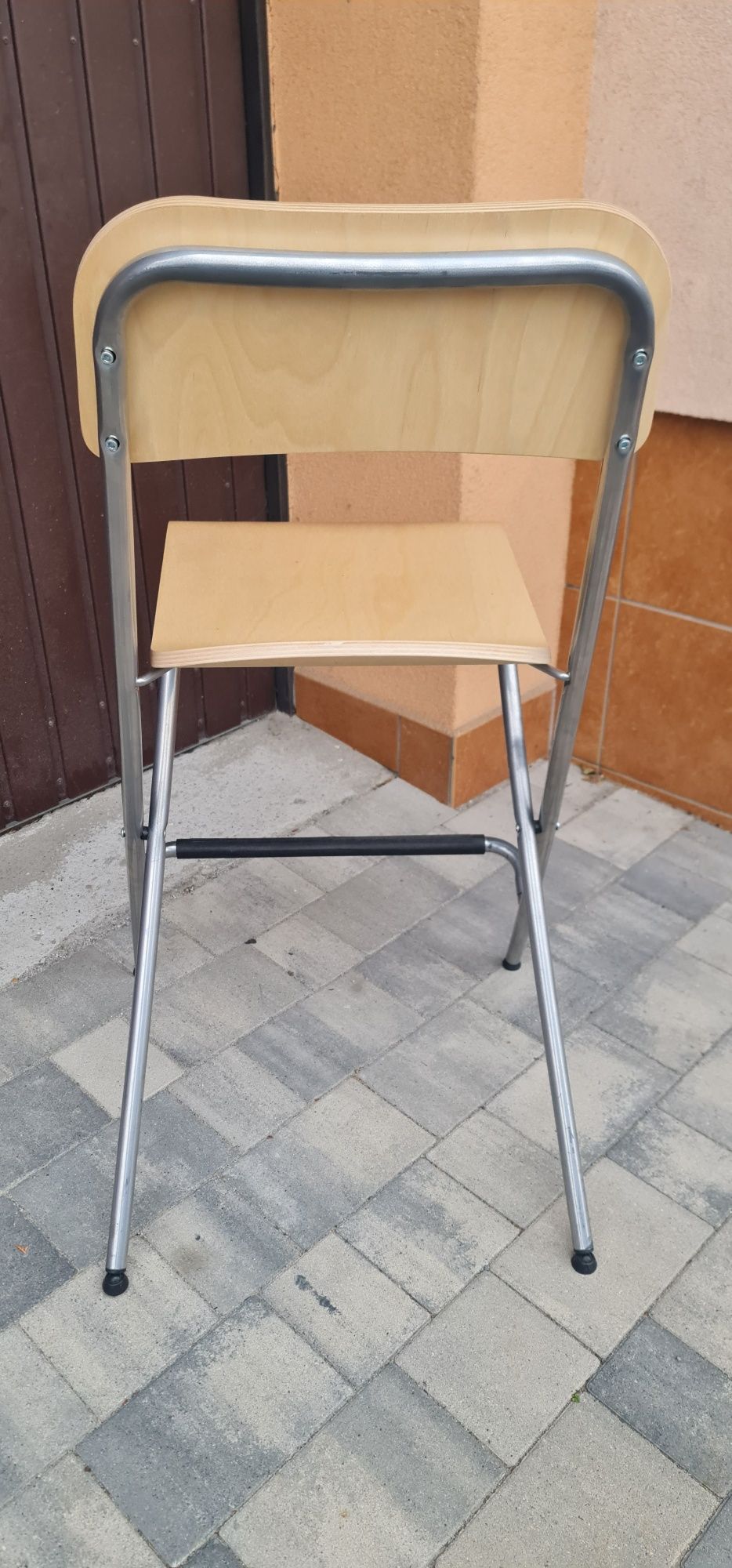 Taboret skladany Ikea 
Taboret składany z oparciem
Taboret składany z