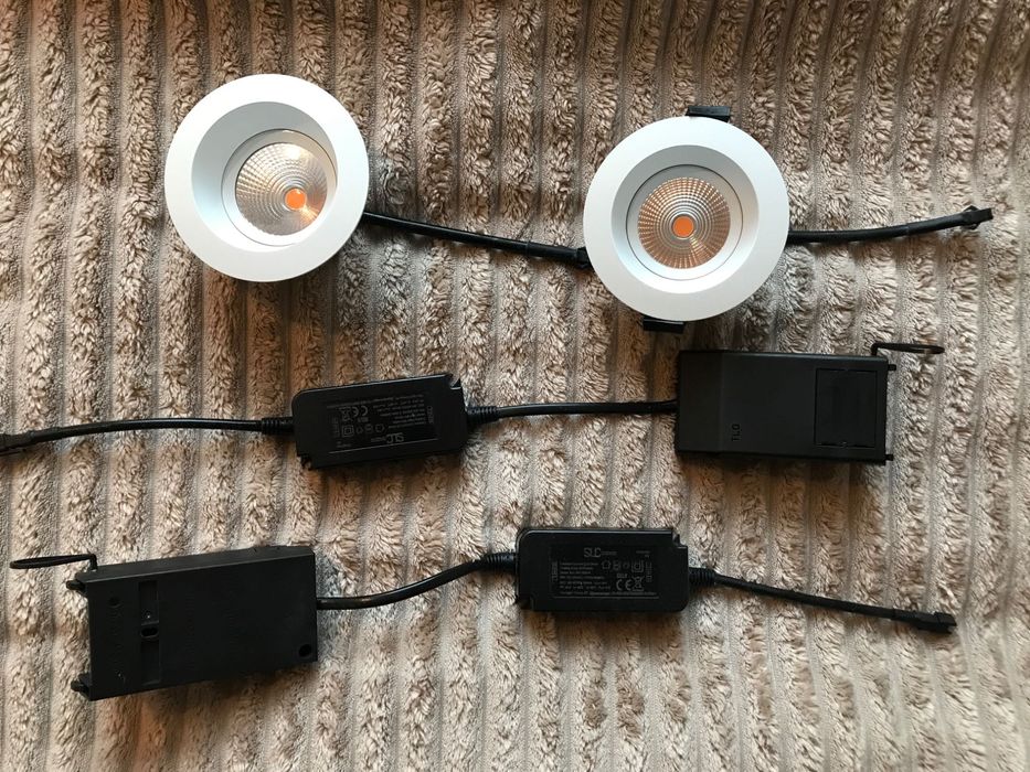 lampy do łazienki (zestaw 2 szt.)  IP 44 SLC One Soft biały