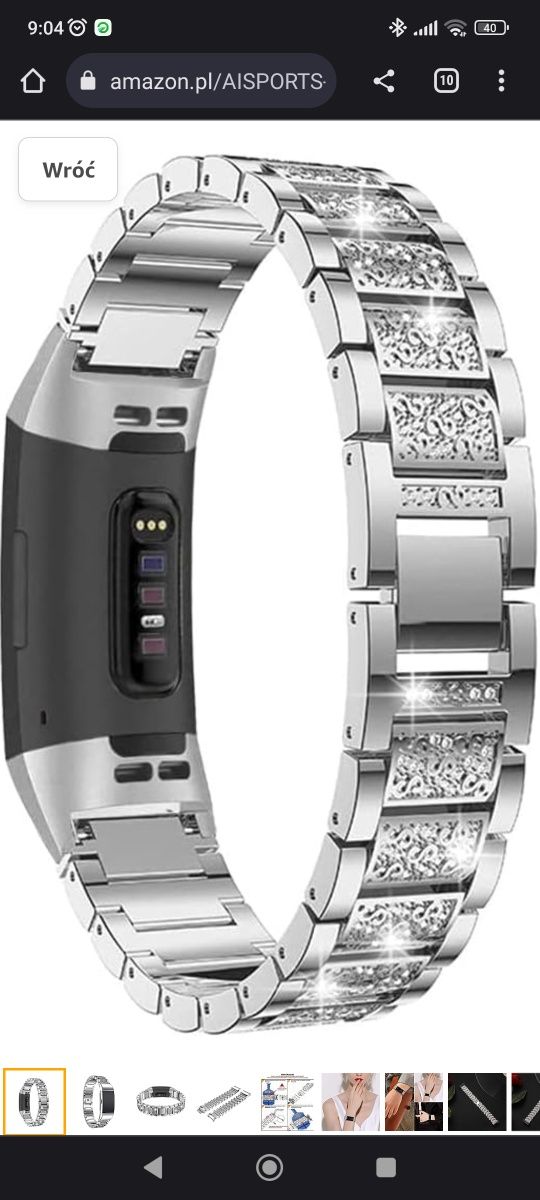 Pasek bransoletka do Fitbit Charge 3/4