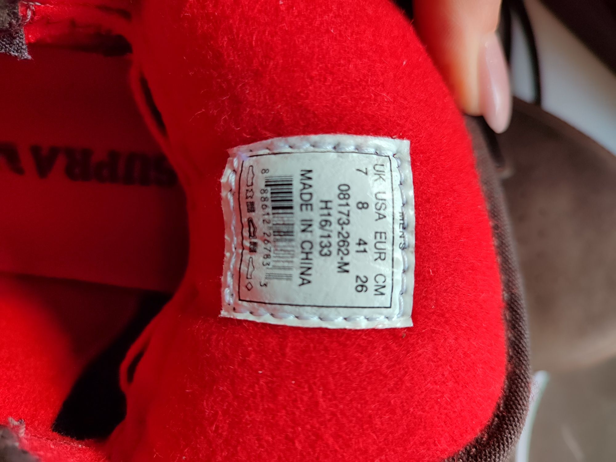 Buty meskie SUPRA VAIDER