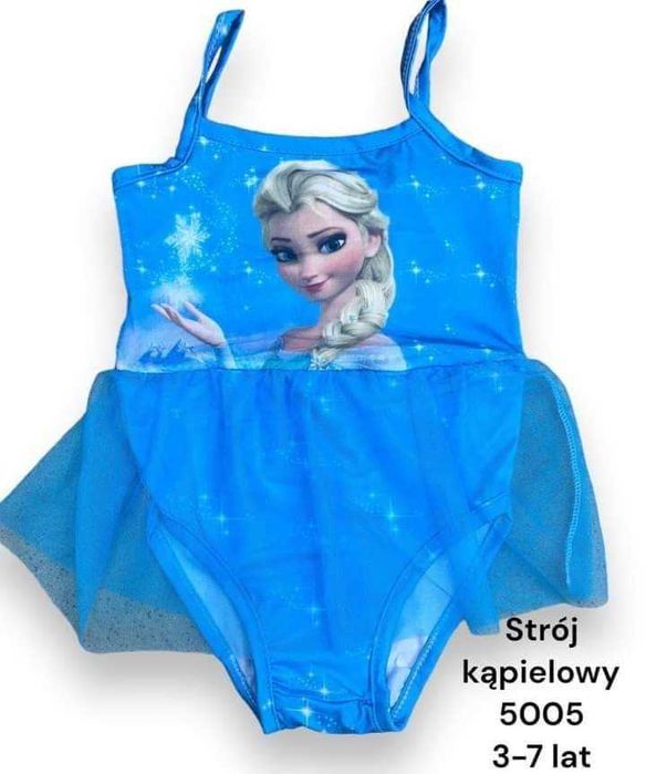 Strój ElSa z tiulem