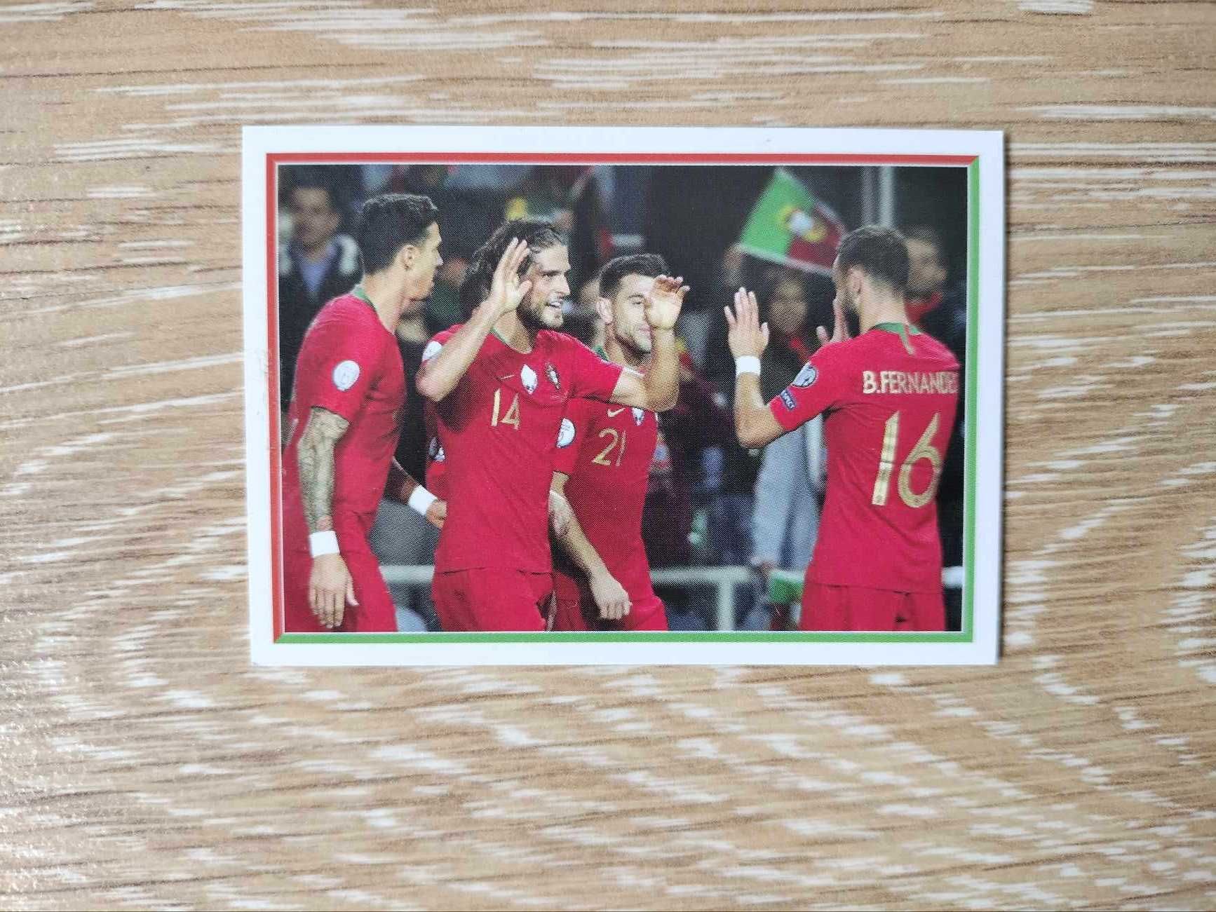 Cromo Panini nº 95 FPF Portugal