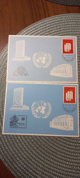 Zestaw całości ONZ Genewa