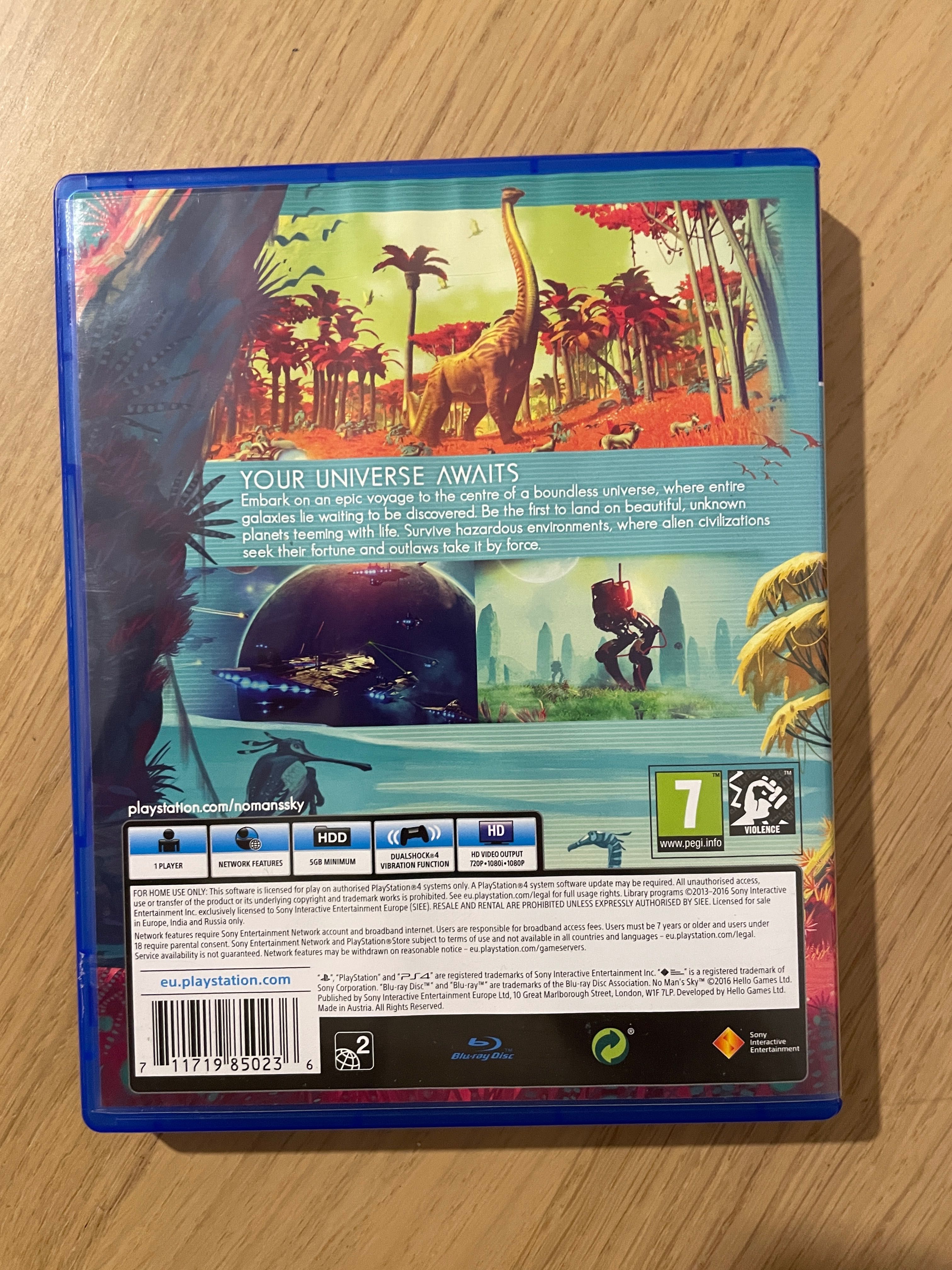 Jogos PS4: No Man's Sky e World Of Horror