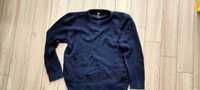 Sweter granatowy, H&M, r. L