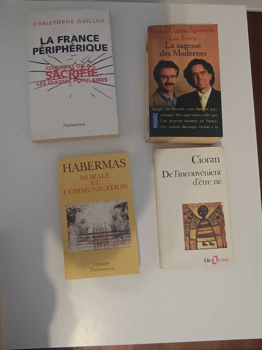 Livros de filosofia em Frânces