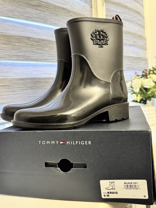 Резиновые сапоги Tommy Hilfiger USA 9 оригинал