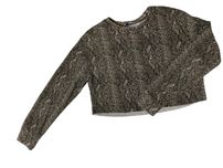 Bluza Zara Trafaluc S 36 wzór skóry węża