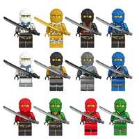 Ninjago zestaw 12 figurek klocki kompatybilne