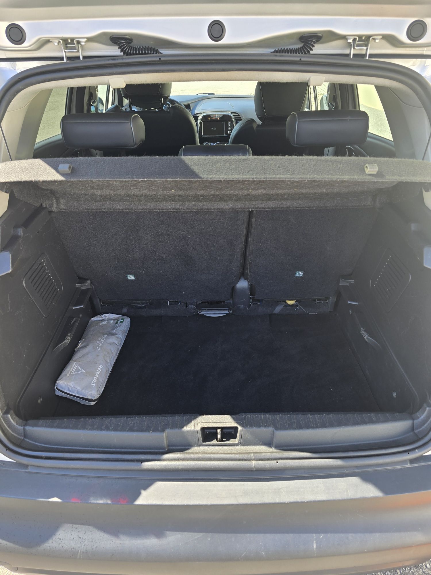 Renault captur cinza prata