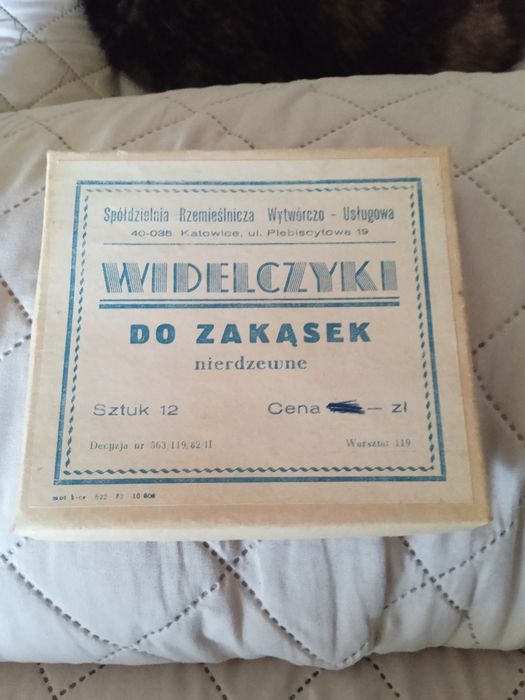 Widelczyki do zakąsek PRL