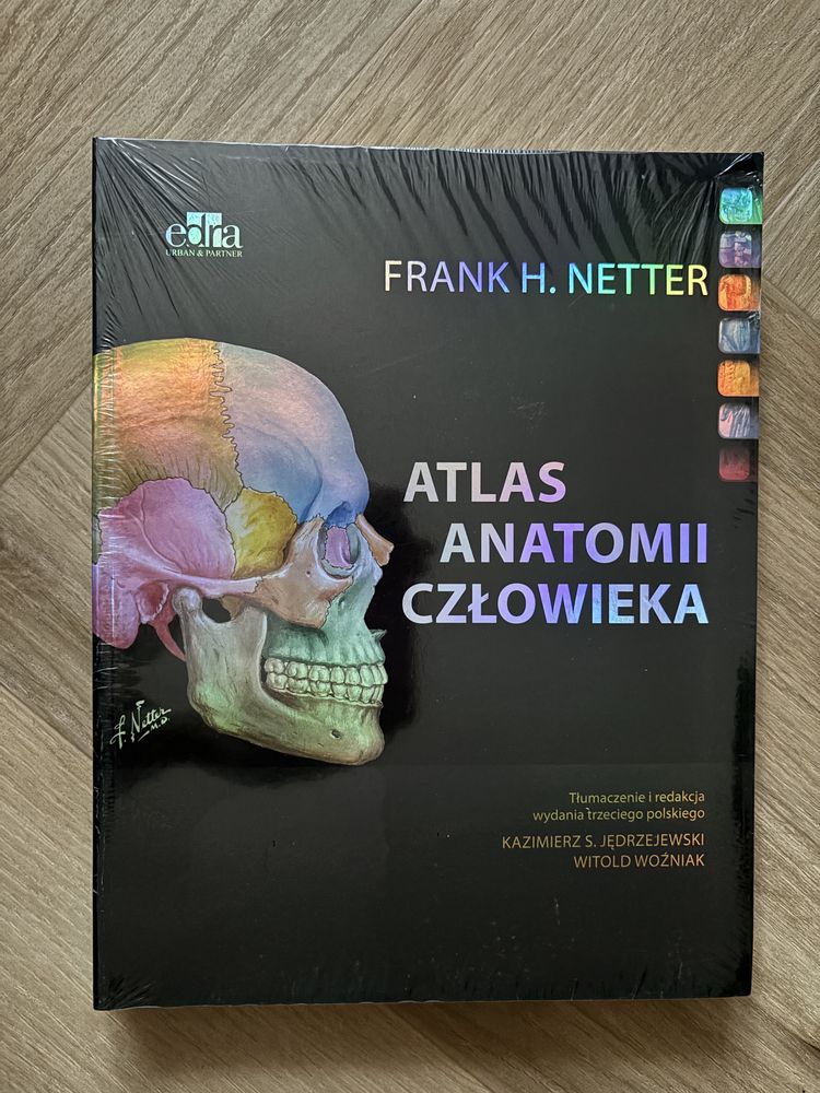 Atlas Anatomii Człowieka Netter, Nettera, medycyna, Edra