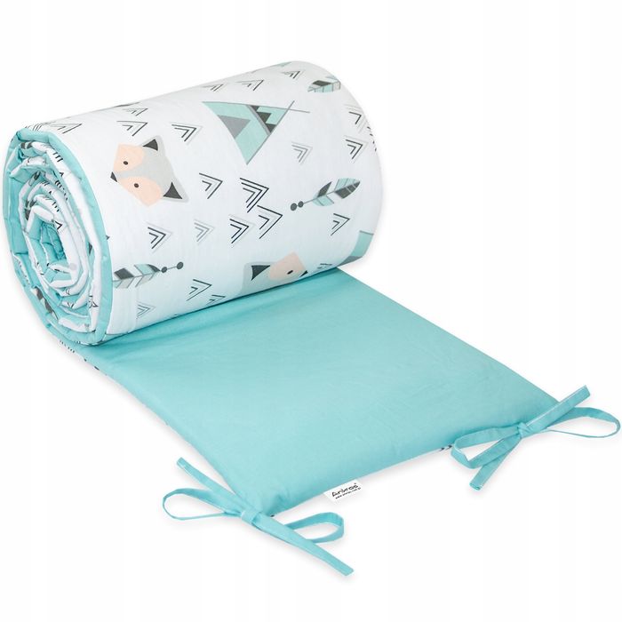 Ochraniacz 210X30 Do Łóżeczka 140X70 Super Jakość!