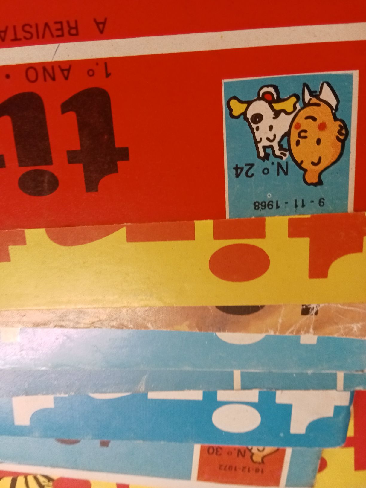 Vendo 10 revistas de banda desenhada Tintin