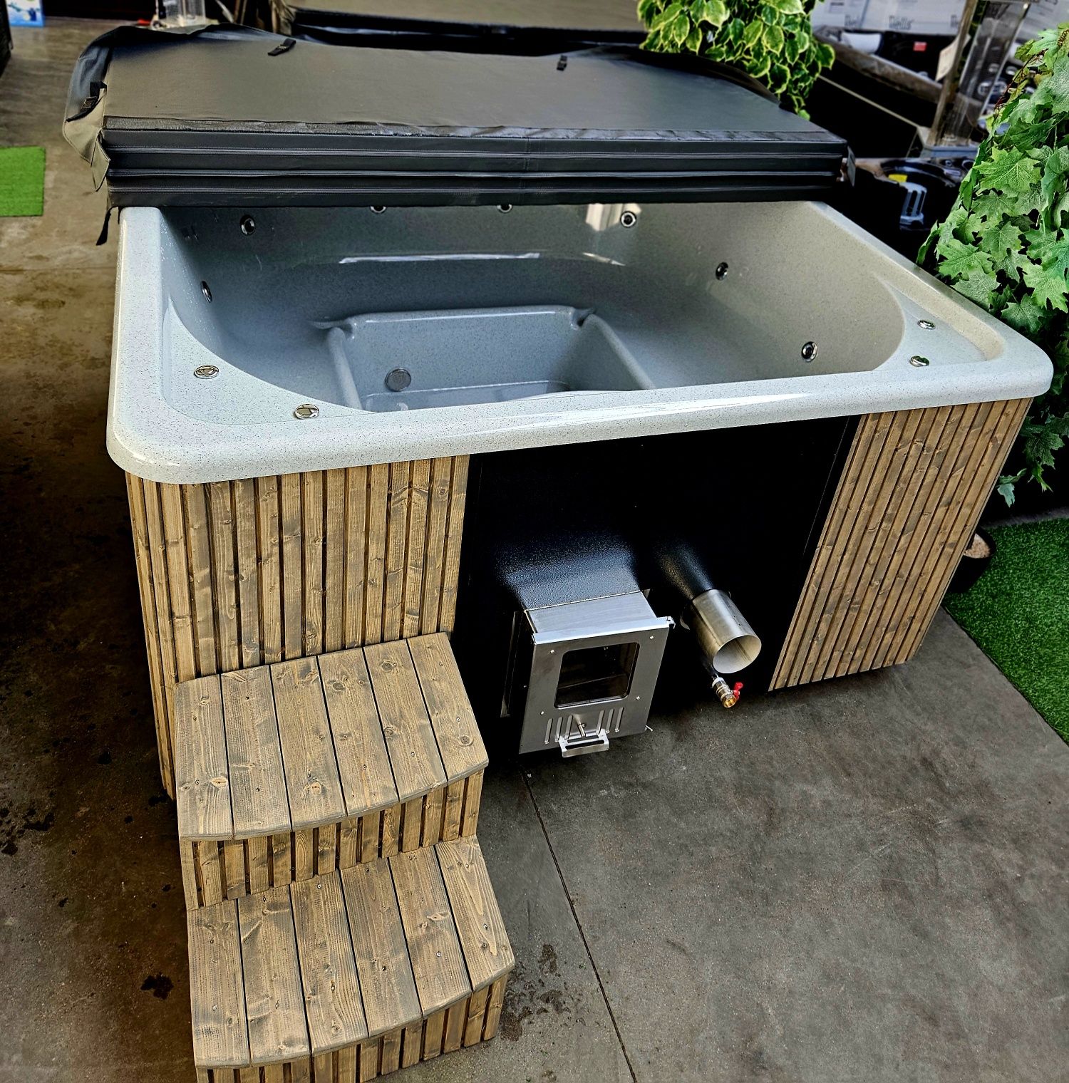 Balia drSpa Quattro 220,piec zintegrowany,jacuzzi,sauna,beczka,hottub