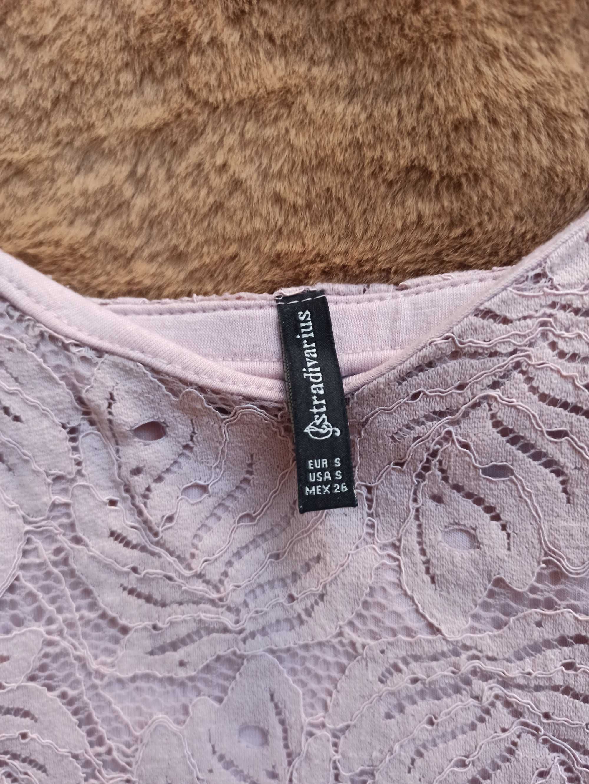 Bluzka damska. Top z koronki. Hiszpanka Stradivarius. NA SYLWESTRA