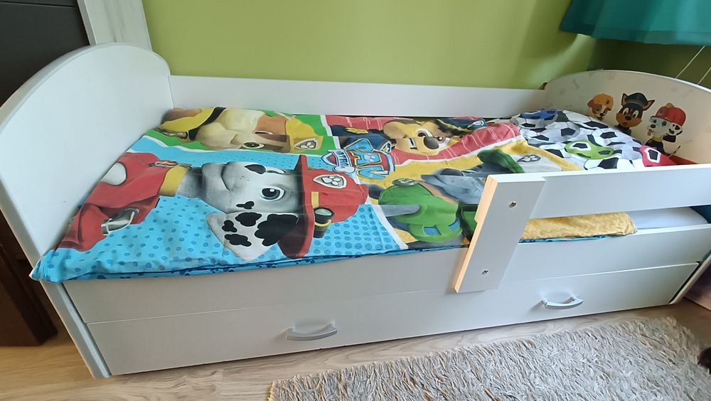 Sprzedam łóżko 160x80 PSI PATROL I POŚCIELE