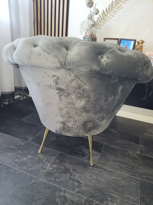 Fotele glamour chesterfield