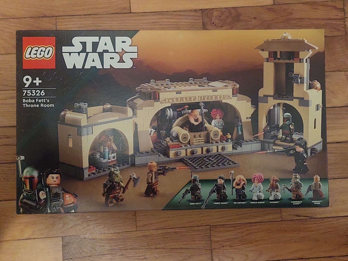 Lego 75326 star wars sala tronowa Boby Fetta
