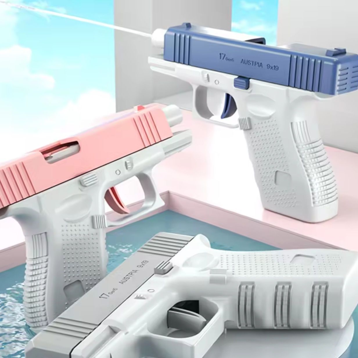 Водяний пістолет Glock Хіт літа! Новий!