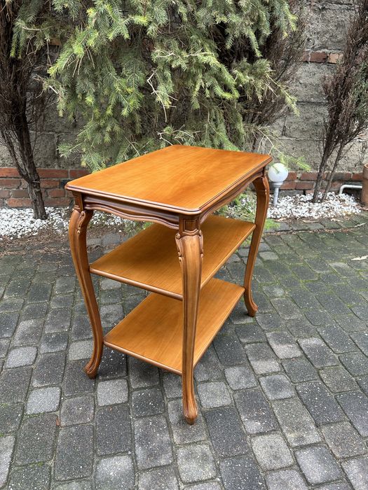 Stylowa Ława Ludwikowska Stolik Kawowy Ludwik Szafka Kwietnik Stan BDB