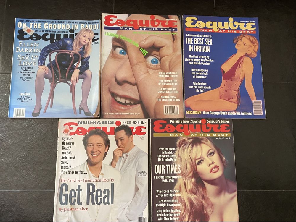 5 Revistas Esquire Anos 90