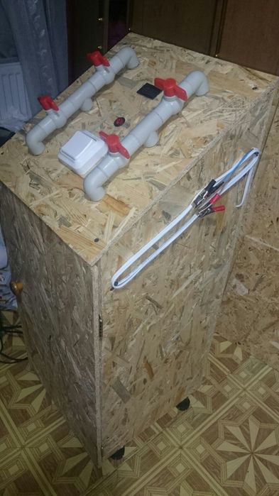 Установка для промивки радіатора пічки на автомобілі