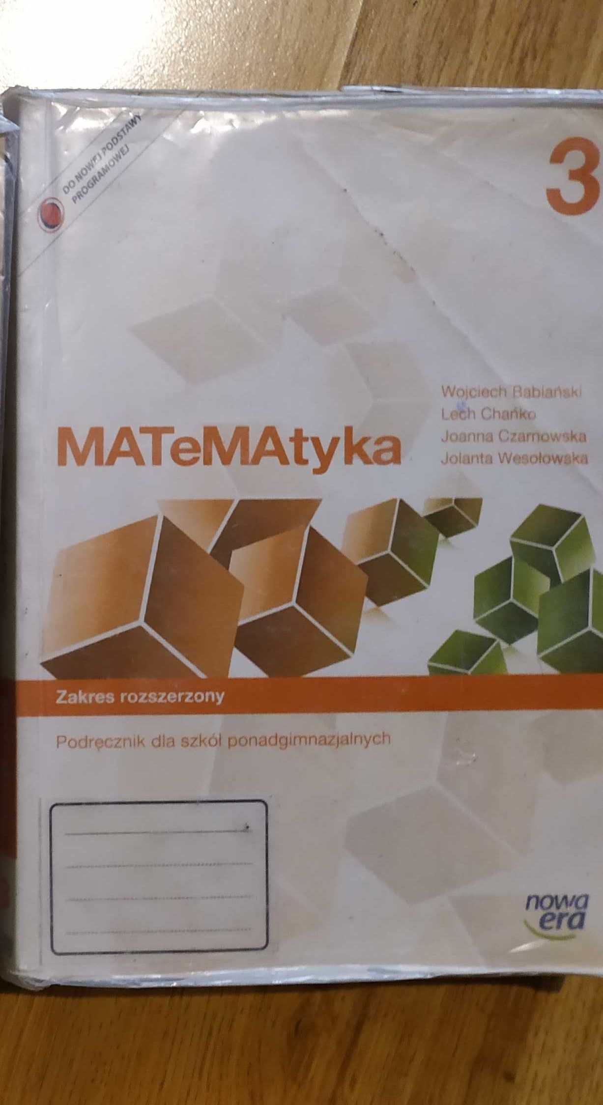 Podręcznik MATeMAtyka 3