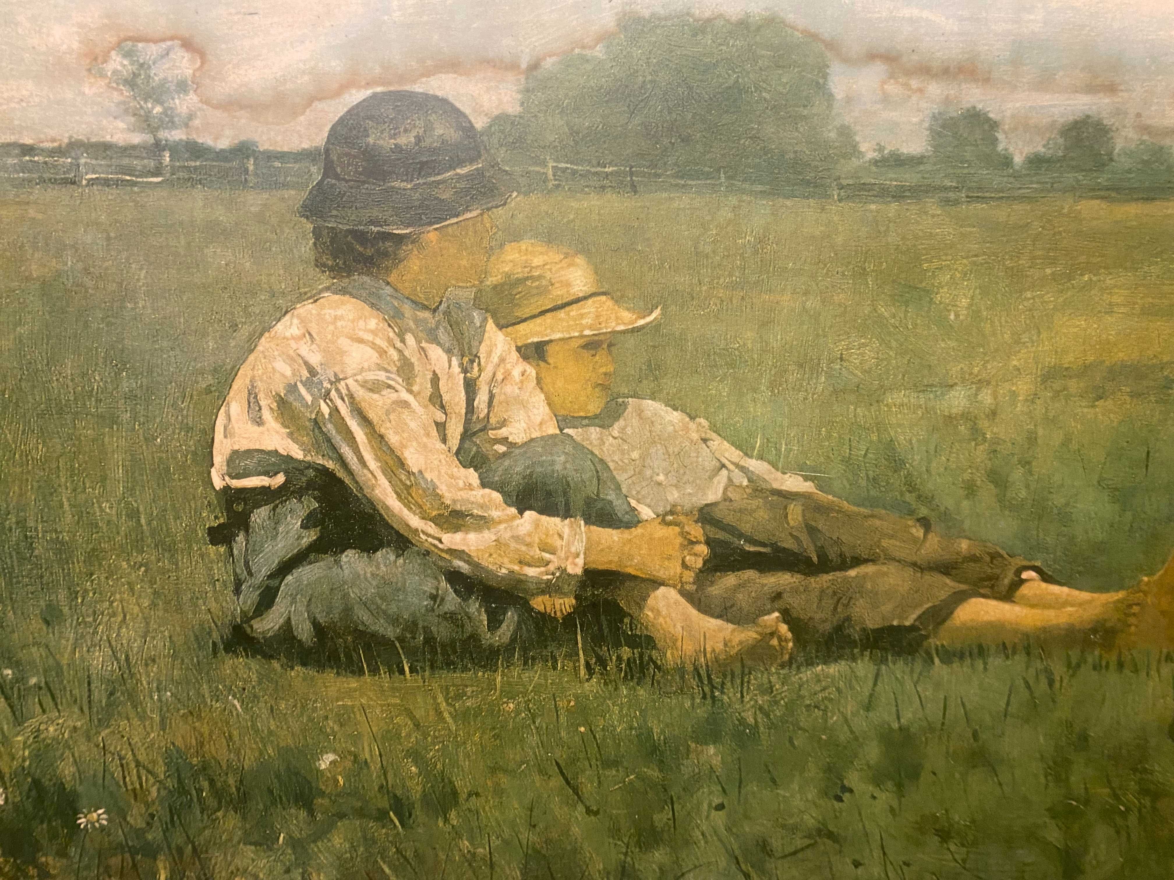 obraz Boys in a Pasture Winslow Homer