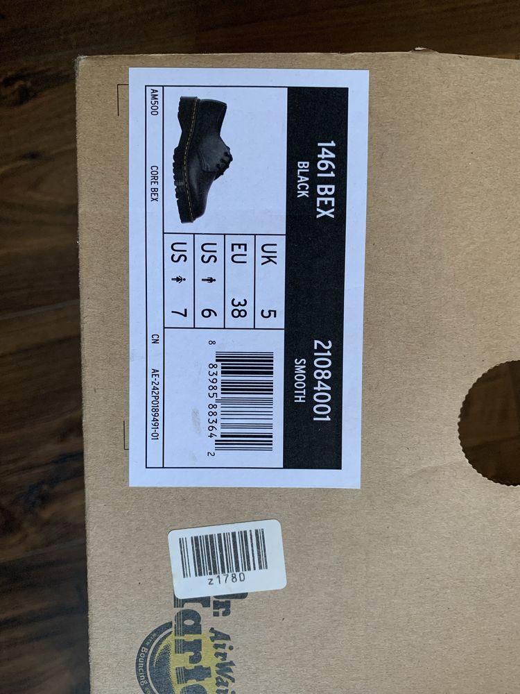 dr. Martens 1461 BEX czarne, półbuty