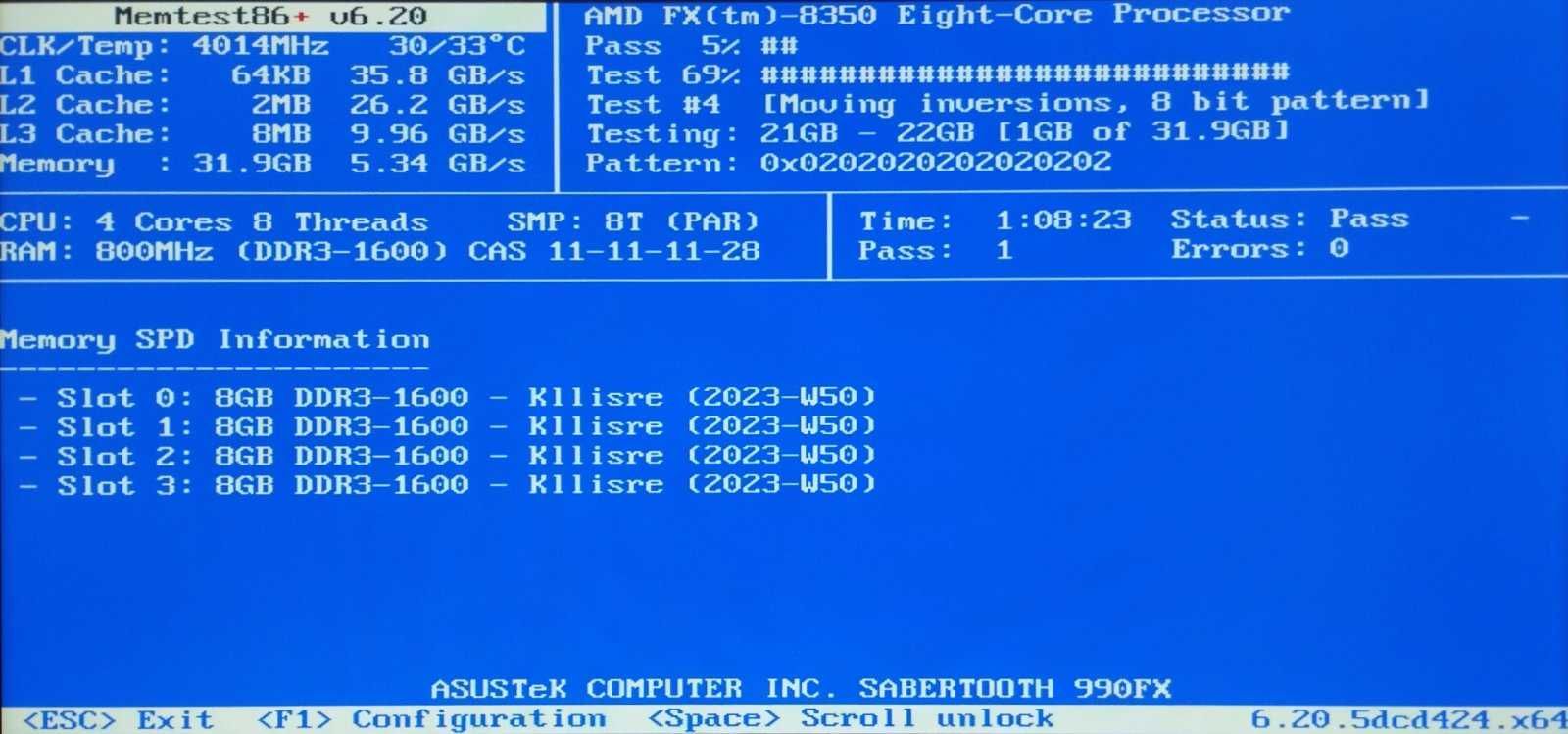 Набір оперативна пам'ять (8Гб + 8Гб) KLLISRE 16 Gb DDR3 1600 МГц