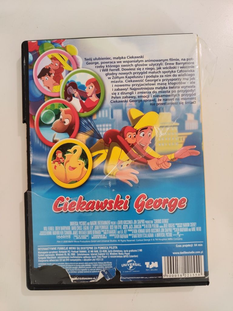Ciekawski George - 2x płyta DVD