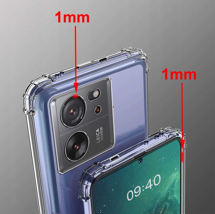 Etui Anti-Shock do Xiaomi 13T + Szkło Hartowane
