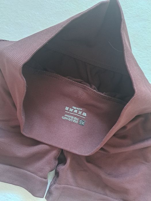 Spodenki Brązowe Push Up XS krótkie