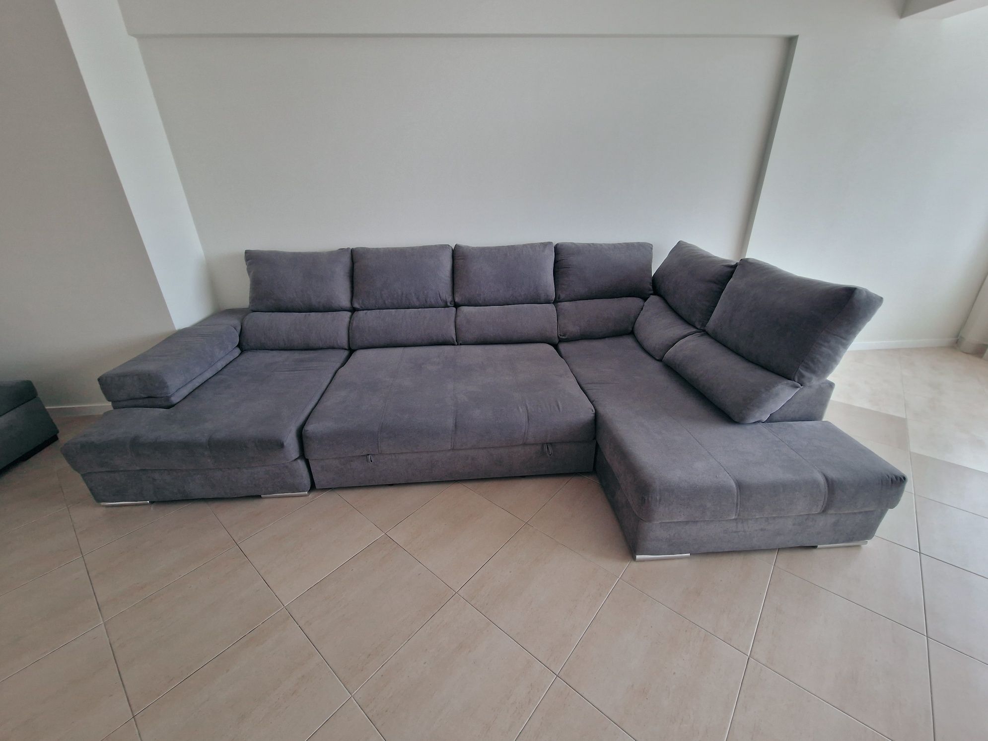 Sofá Chaise Longue com cama