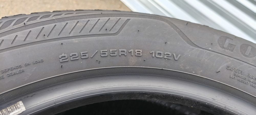Автошины 225/55r18 резина Goodyear шины зимние