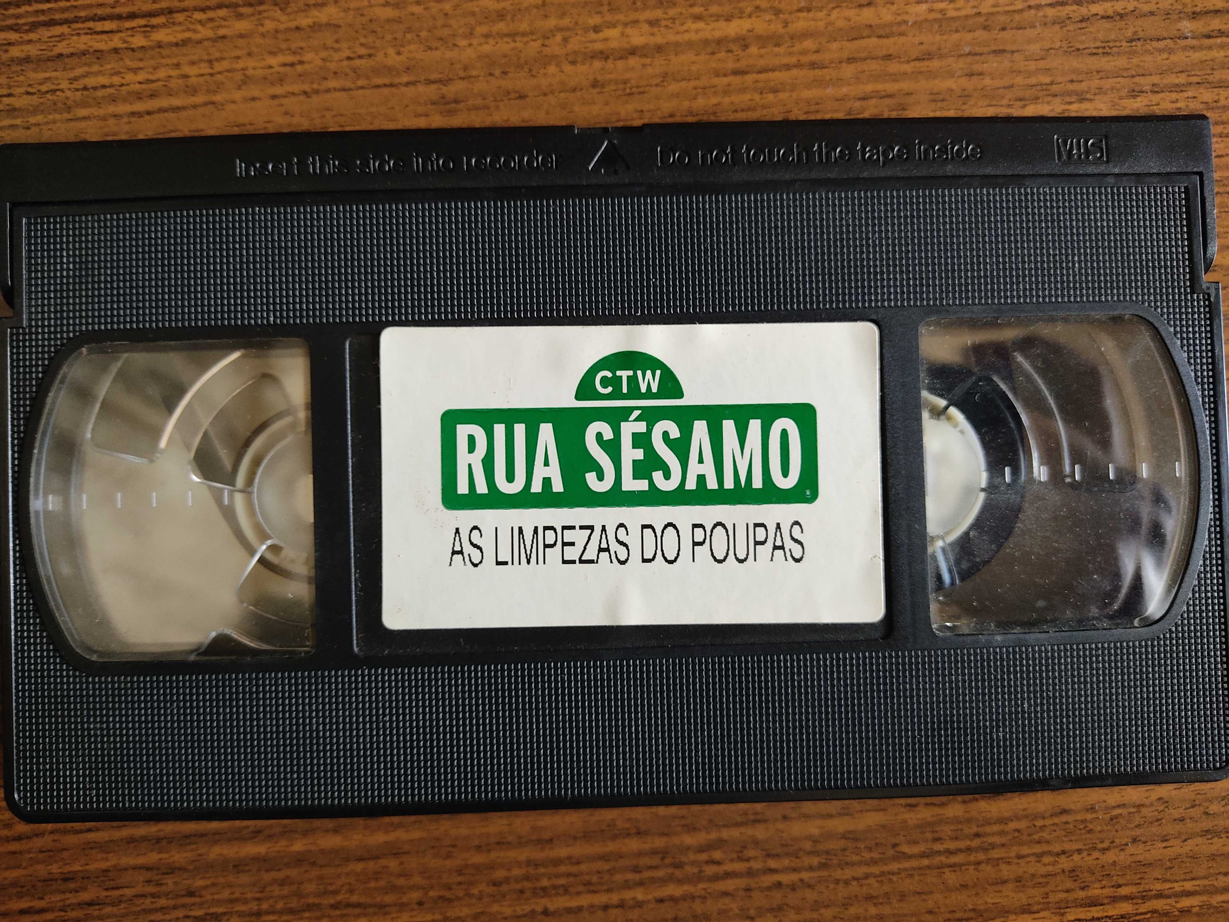 Cassete VHS Usada - Rua Sésamo