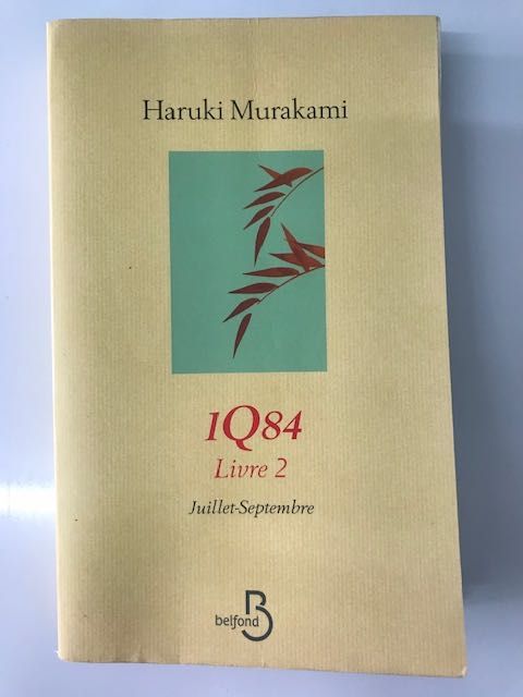 1Q84 Livros 1 e 2 de Haruki Murakami em francês - portes incluídos