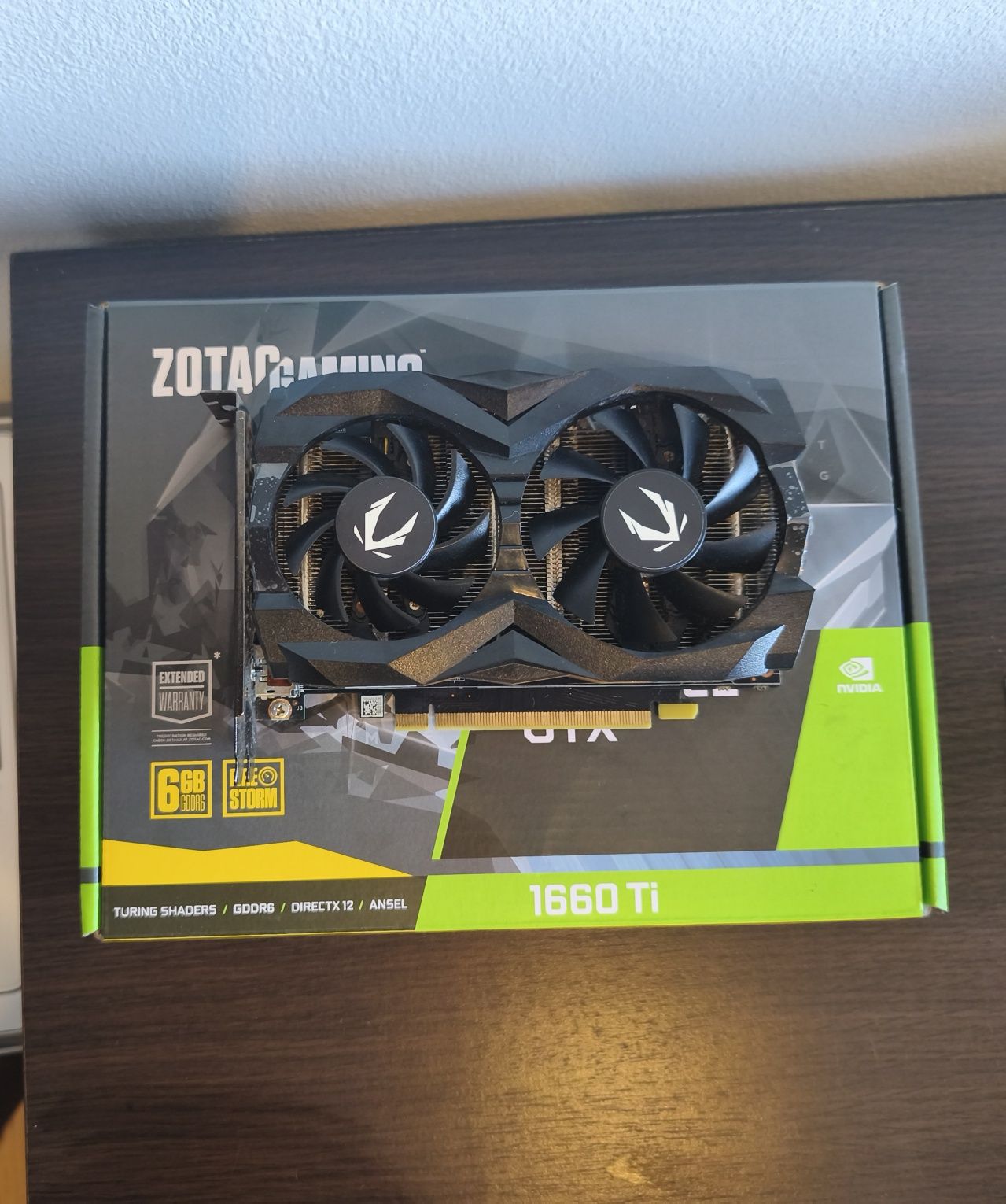 Placa gráfica Nvidia GeForce GTX 1660 TI 6G