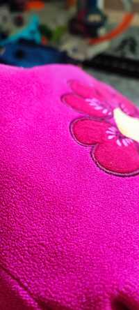 Bluza różowa z kwiatkiem nowa