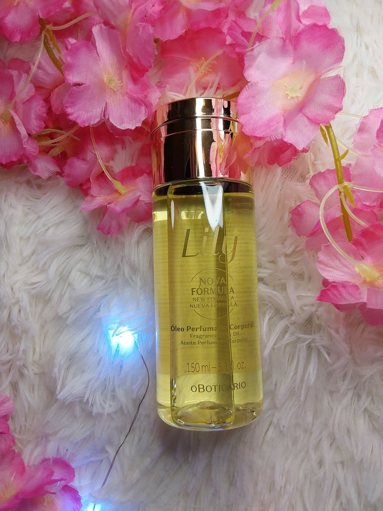 Óleo Perfumado Corporal Lily, 150ml