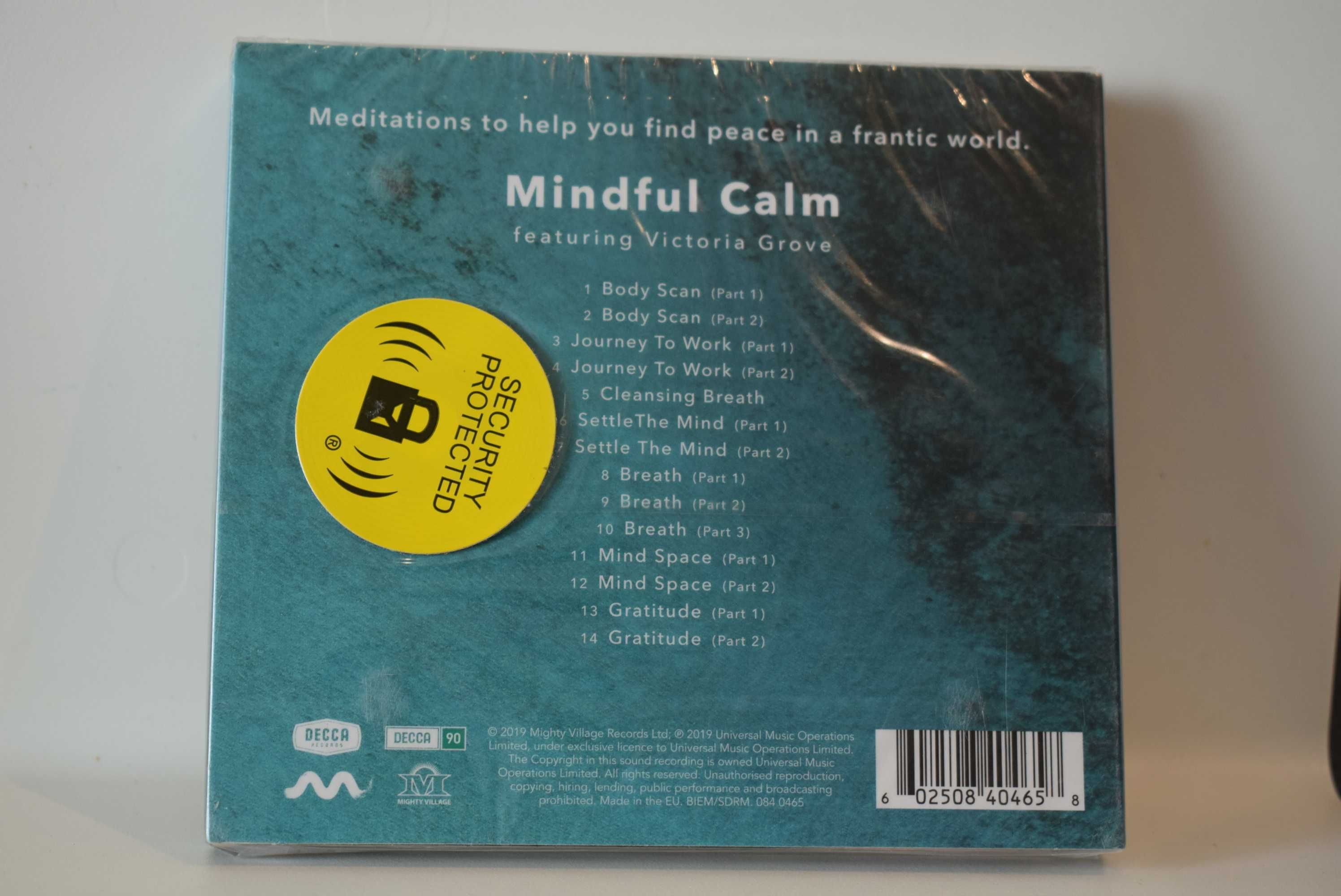 Mindful Calm  Featuring Victoria Grove  2CD Nowa w folii