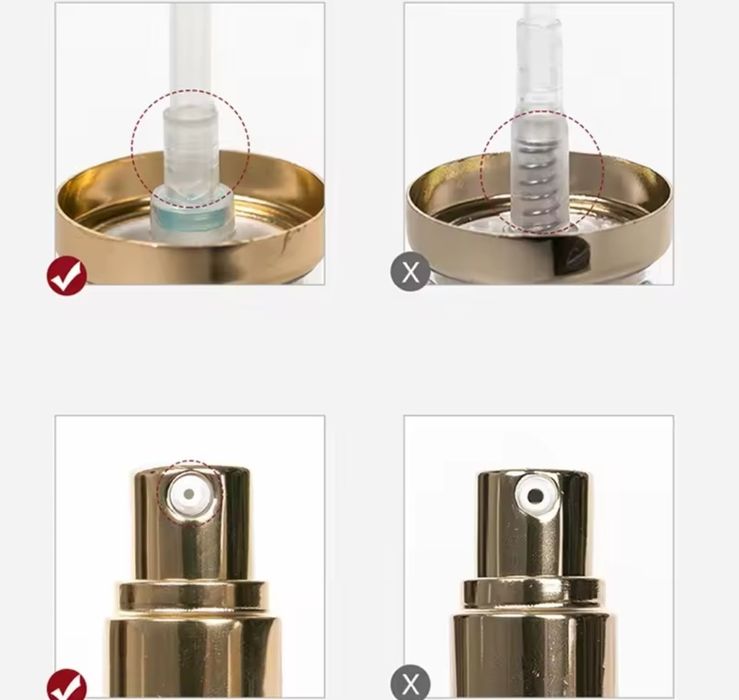 Pompka do podkładu estee lauder double wear zlota