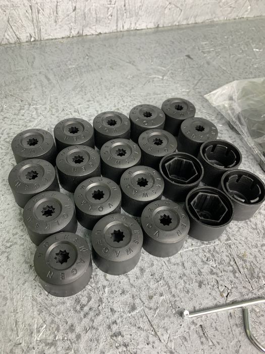 Ковпачки на болти Фольцваген / Шкода / 19 мм 17 мм / секретка