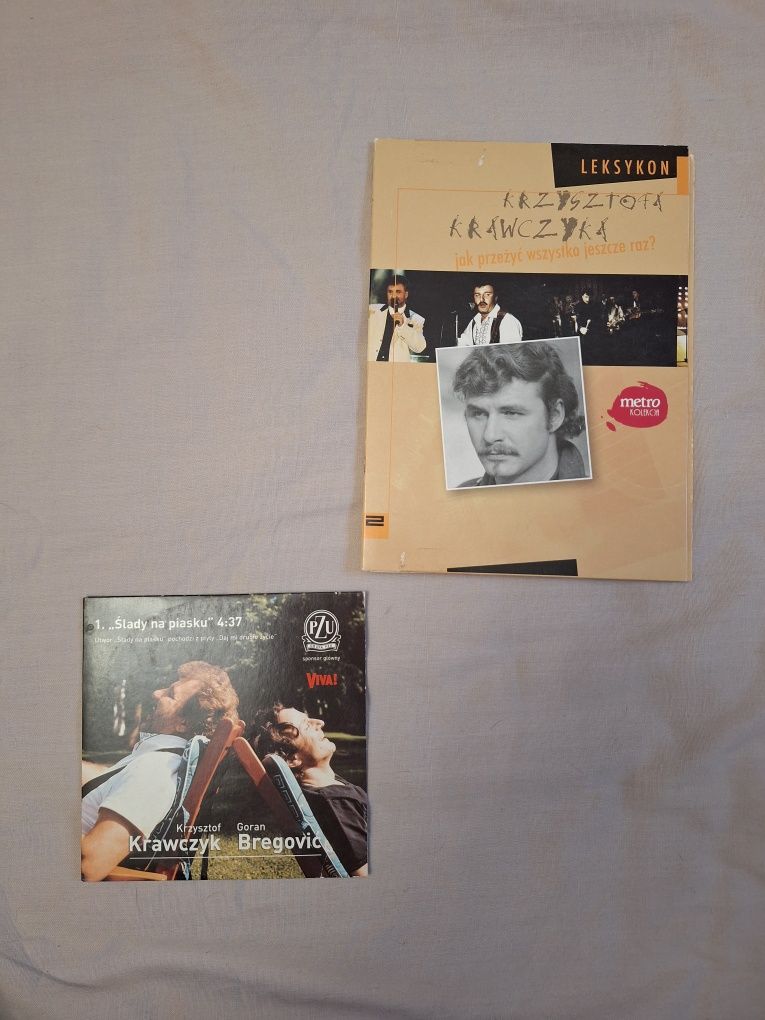 Krzysztof Krawczyk płyta CD x2 z książeczką i śpiewnikiem