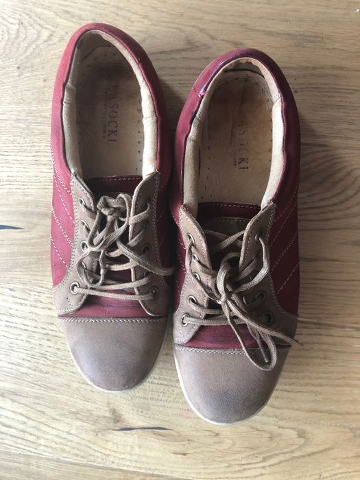 buty trampki Lasocki, skórzane, rozmiar 36